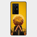Sleepy Slayer Glass Case Cover For Vivo X70 Pro Plus 5G