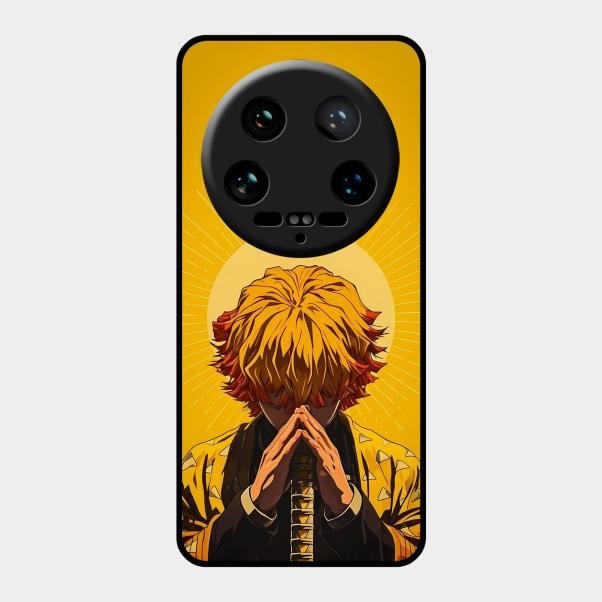 Sleepy Slayer Glass Case Cover For Xiaomi 14 Ultra