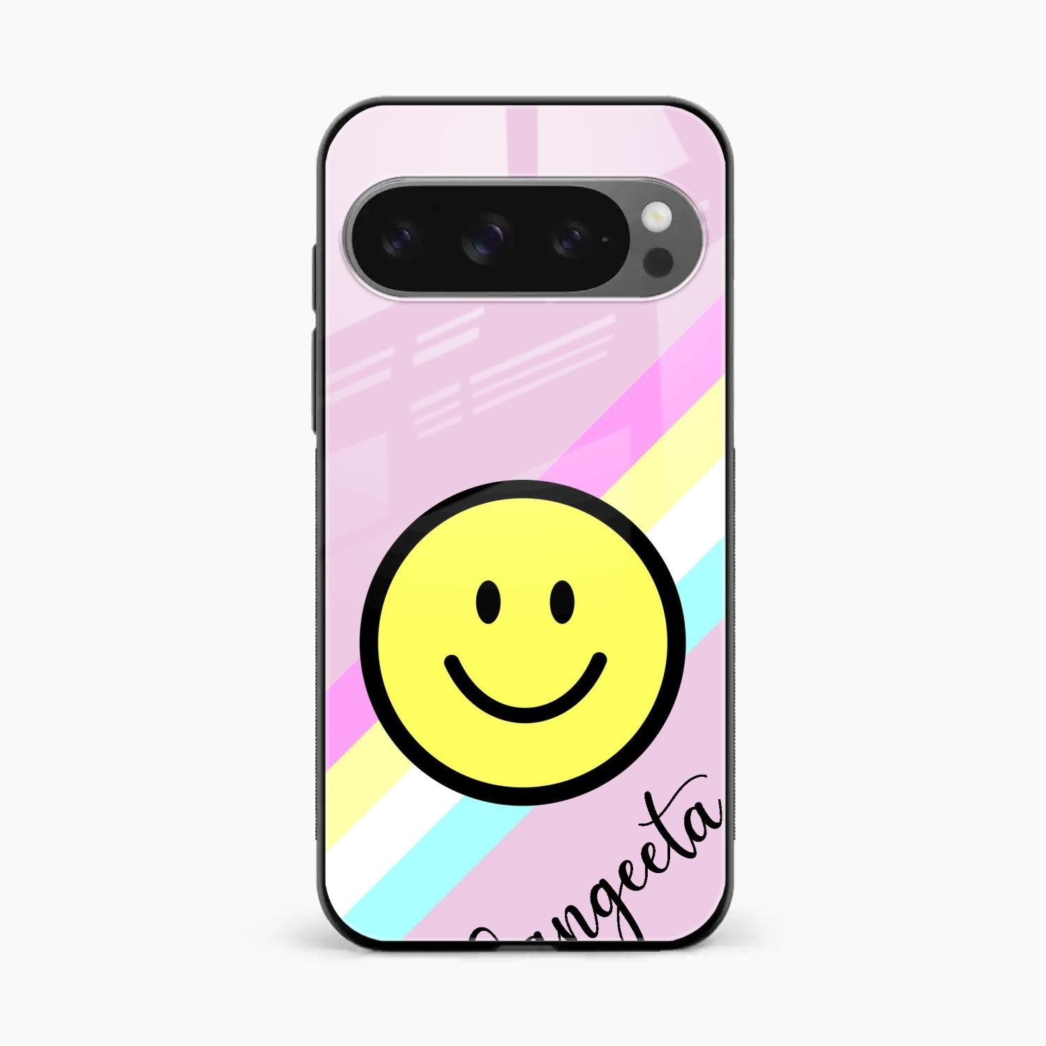 Smiley Glass Case Cover For Google Pixel 10 Pro XL