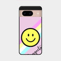 Smiley Glass Case Cover For Google Pixel 8 5G