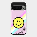 Smiley Glass Case Cover For Google Pixel 9 Pro 5G