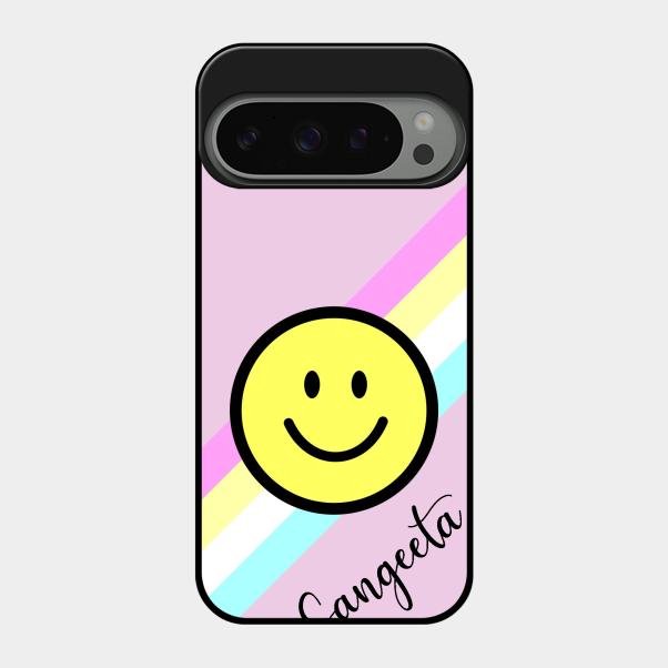 Smiley Glass Case Cover For Google Pixel 9 Pro 5G