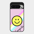 Smiley Glass Case Cover For Google Pixel 9 Pro Xl