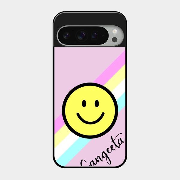 Smiley Glass Case Cover For Google Pixel 9 Pro Xl