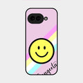 Smiley Glass Case Cover For Google Pixel 9A 5G