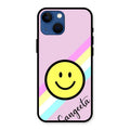 Smiley Glass Case Cover For iPhone 13 mini