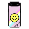 Smiley Glass Case Cover For iPhone Air