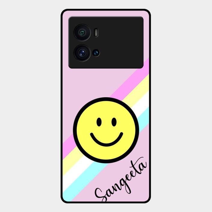 Smiley Glass Case Cover For Iqoo 9 Pro 5G