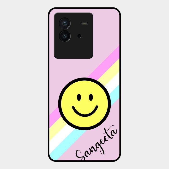 Smiley Glass Case Cover For Iqoo Neo 6 5G