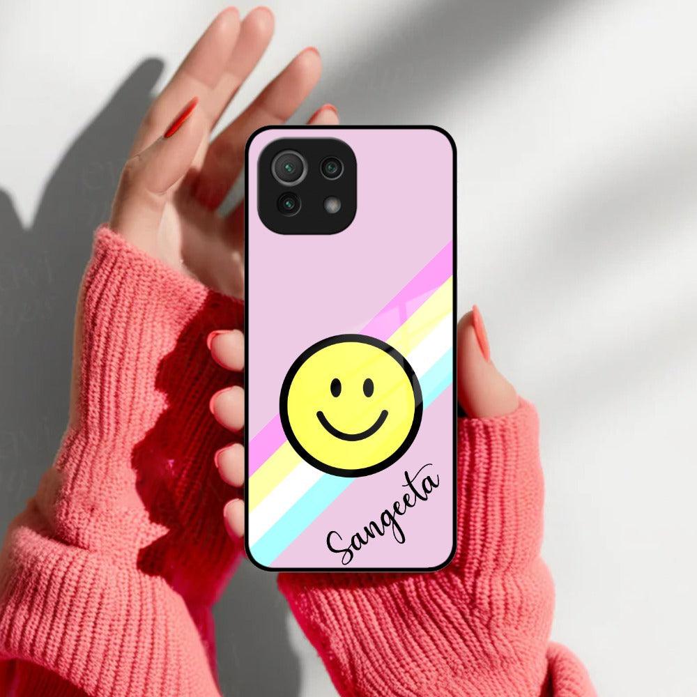 Smiley Glass Case Cover For Redmi/Xiaomi - ShopOnCliQ