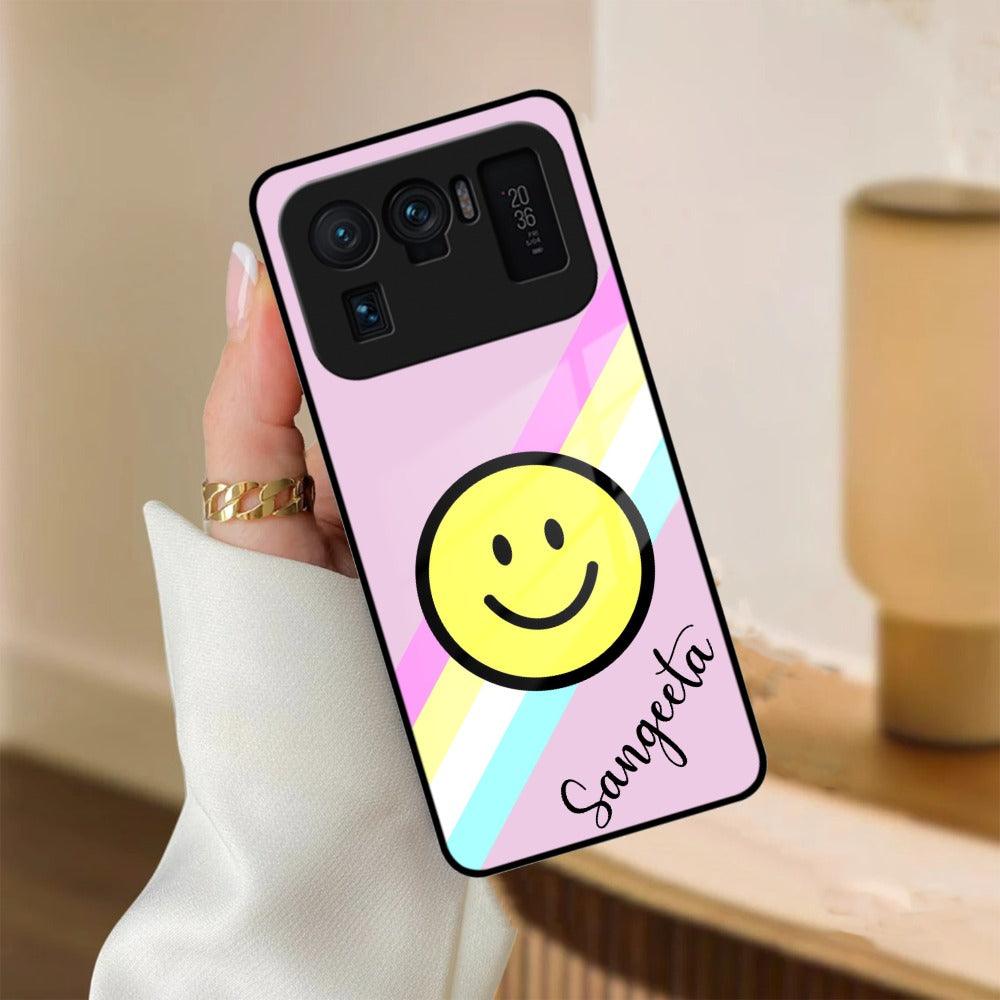 Smiley Glass Case Cover For Redmi/Xiaomi - ShopOnCliQ
