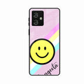 Smiley Glass Case Cover For Motorola G64 5G