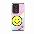 Smiley Glass Case Cover For Motorola G96 5G