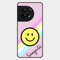 Smiley Glass Case Cover For Oneplus 11R 5G
