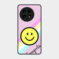 Smiley Glass Case Cover For Oneplus 13R 5G
