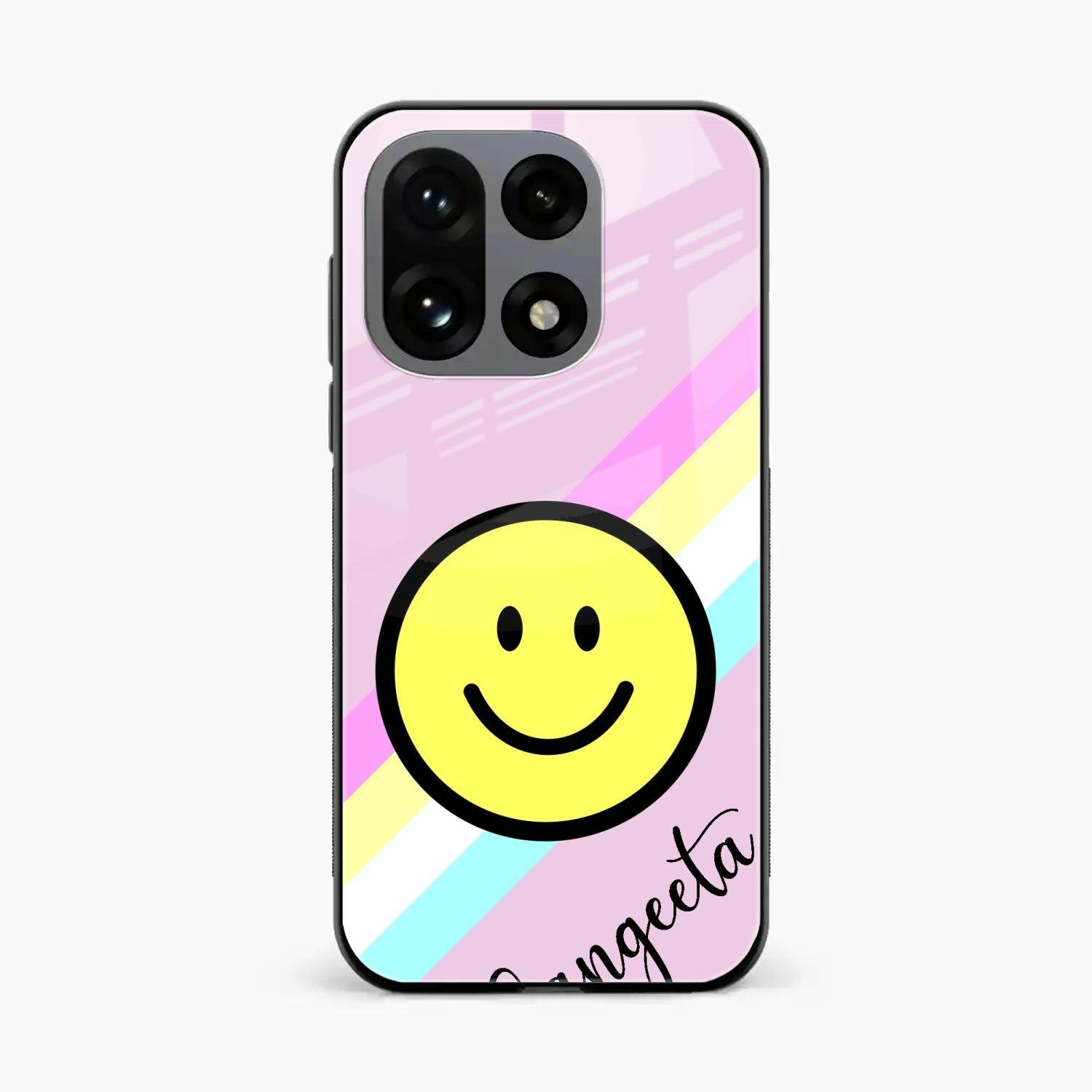 Smiley Glass Case Cover For OnePlus 15 5G