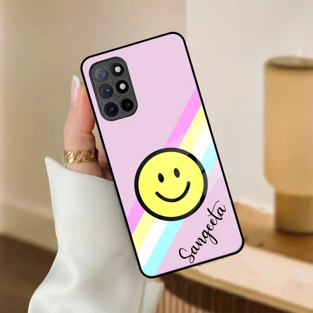 Smiley Glass Case Cover For OnePlus - ShopOnCliQ
