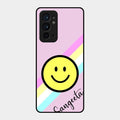 Smiley Glass Case Cover For Oneplus 9Rt 5G