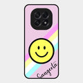 Smiley Glass Case Cover For Oppo F29 5G