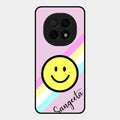 Smiley Glass Case Cover For Oppo F29 Pro 5G