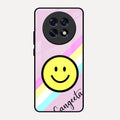 Smiley Glass Case Cover For Oppo F31 Pro Plus 5G
