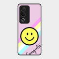 Smiley Glass Case Cover For Oppo K12X 5G