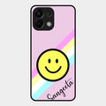 Smiley Glass Case Cover For Oppo K13 5G