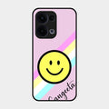 Smiley Glass Case Cover For Oppo Reno 13 5G