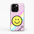 Smiley Glass Case Cover For Oppo Reno 15 Pro 5G