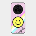Smiley Glass Case Cover For Realme 14 Pro Plus 5G