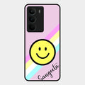 Smiley Glass Case Cover For Realme C75 5G