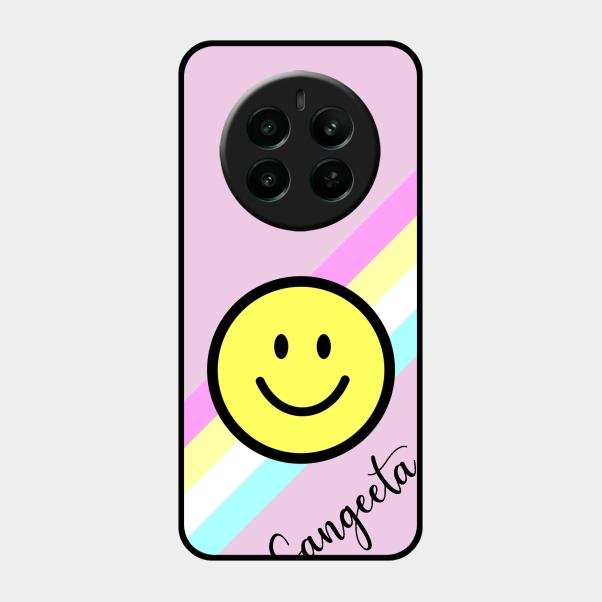 Smiley Glass Case Cover For Realme Narzo 70 Pro 5G