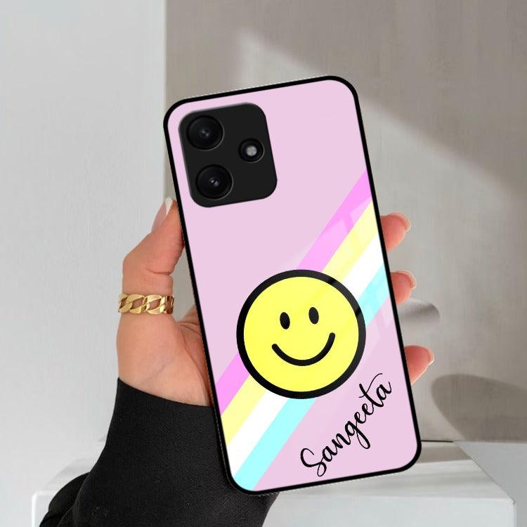 Smiley Glass Case Cover For Redmi/Xiaomi - ShopOnCliQ