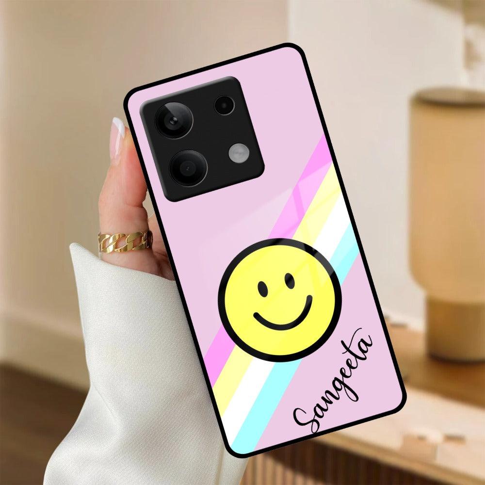 Smiley Glass Case Cover For Redmi/Xiaomi - ShopOnCliQ