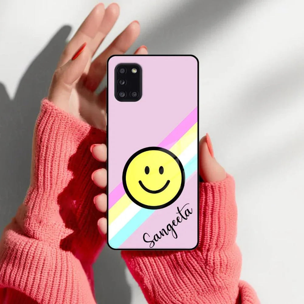 Smiley Glass Case Cover For Samsung - ShopOnCliQ