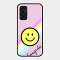 Smiley Glass Case Cover For Samsung Galaxy A14 5G