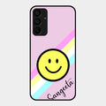 Smiley Glass Case Cover For Samsung Galaxy A15 5G
