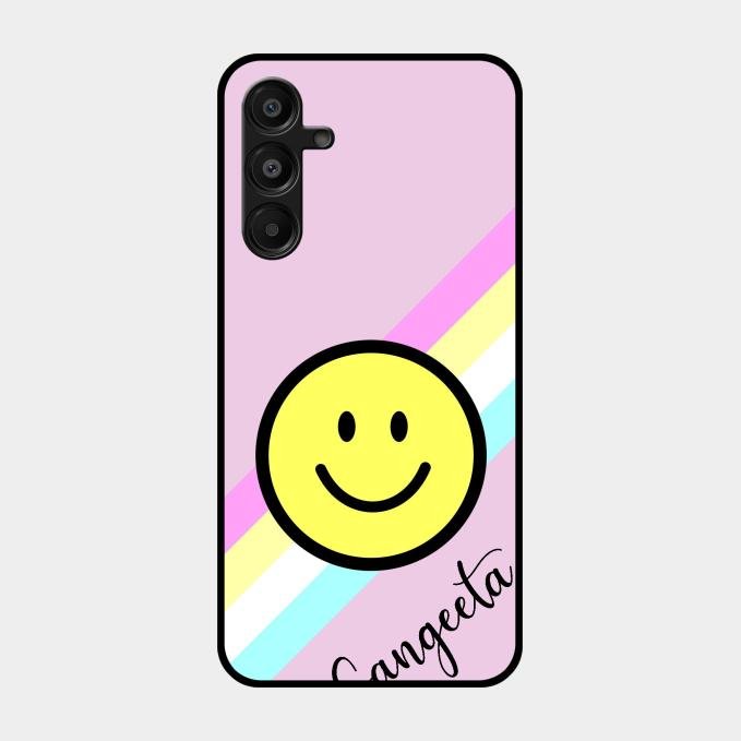 Smiley Glass Case Cover For Samsung Galaxy A16 5G
