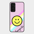 Smiley Glass Case Cover For Samsung Galaxy A25 5G
