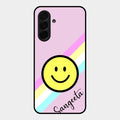 Smiley Glass Case Cover For Samsung Galaxy A36 5G