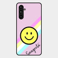 Smiley Glass Case Cover For Samsung Galaxy F54 5G