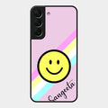 Smiley Glass Case Cover For Samsung Galaxy S22 5G