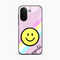 Smiley Glass Case Cover For Vivo V60e 5G