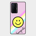 Smiley Glass Case Cover For Vivo X70 Pro 5G