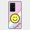 Smiley Glass Case Cover For Vivo X70 Pro Plus 5G