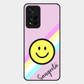 Smiley Glass Case Cover For Xiaomi 11I 5G