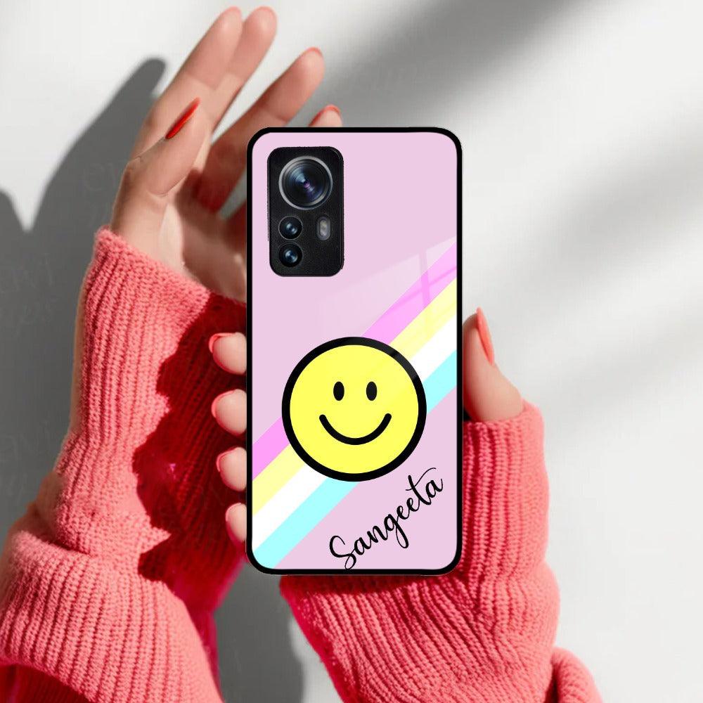 Smiley Glass Case Cover For Redmi/Xiaomi - ShopOnCliQ