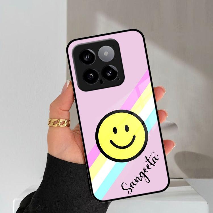 Smiley Glass Case Cover For Redmi/Xiaomi - ShopOnCliQ