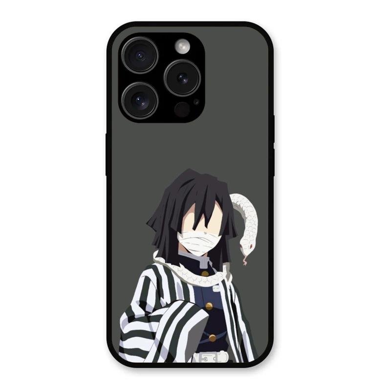 Snake Eyes Glass Case Cover For iPhone 15 Pro