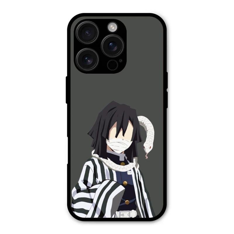 Snake Eyes Glass Case Cover For iPhone 16 Pro